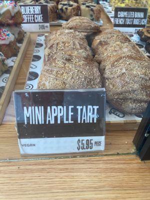 Vegan pastry (they also have a vegan chocolate zucchini bread)  at Modern Bread and Bagel  in New York City