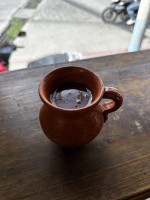   at Dina's Chocolates in Panajachel