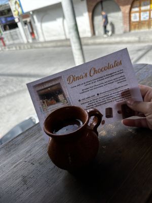   at Dina's Chocolates in Panajachel