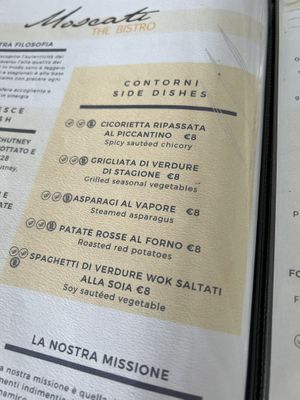 Sides  at Moscati in Rome