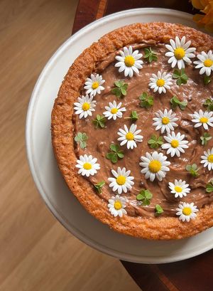 Banoffee Cake - vegan and gluten free at CAOS - O Futuro É Vegetal in Lisbon