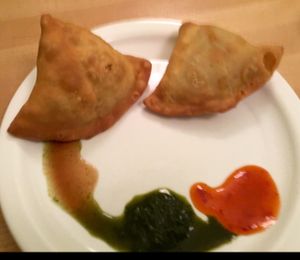 samosa at Govardhan in Cologne