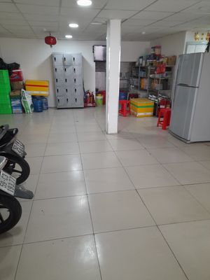 Parking downstairs at HIDA Chay in Ho Chi Minh City