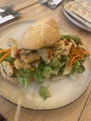 Vegan sandwich  at Bōcha Lunchstore in Alkmaar