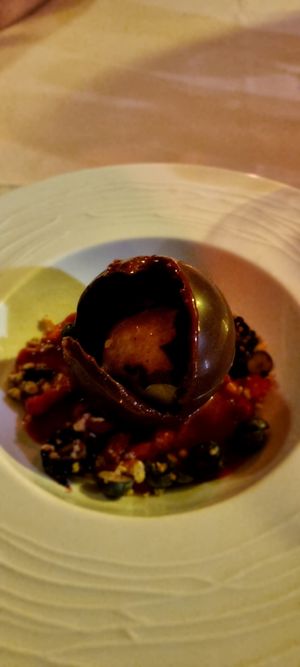 Dessert favoloso! at Il Goccino in Lucignano