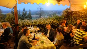 A night in May at Il Goccino at Il Goccino in Lucignano