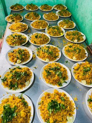 Poha at Sita Ram Marwadi Resturant in Pokhara