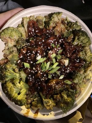 Sesame rice  at The Loaded Bowl in Oklahoma City