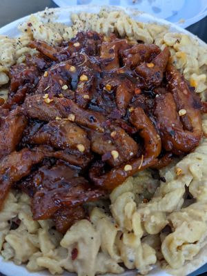 Maple chili mac- my personal favorite at The Loaded Bowl in Oklahoma City