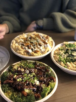 Portions were quite generous   at The Loaded Bowl in Oklahoma City