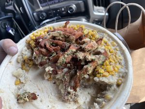 Mashed potato bowl at The Loaded Bowl in Oklahoma City