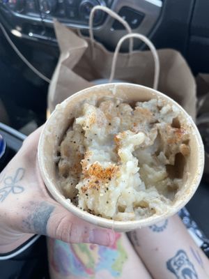 Mashed potato side  at The Loaded Bowl in Oklahoma City