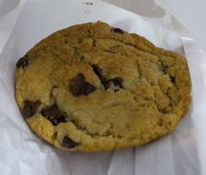 Soft and chewy chocolate chip cookie   at The Loaded Bowl in Oklahoma City