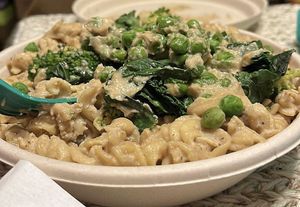 Mac & greens  at The Loaded Bowl in Oklahoma City