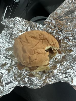 Fast food burger- get it!  at The Loaded Bowl in Oklahoma City