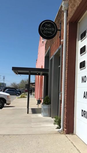 Entrance at The Loaded Bowl in Oklahoma City