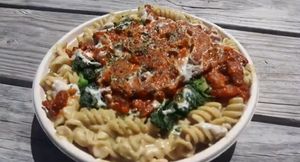 Buffalo Mac Bowl at The Loaded Bowl in Oklahoma City