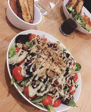 Southwest chicken salad (vegan) at The Loaded Bowl in Oklahoma City