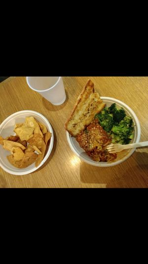 Nachos and Lasagna at The Loaded Bowl in Oklahoma City