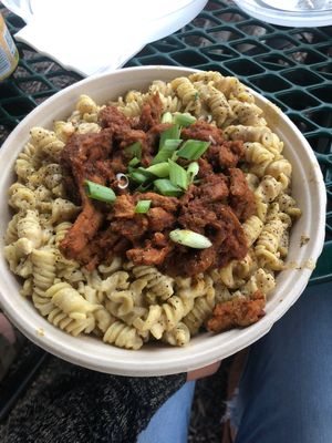 BBQ mac  at The Loaded Bowl in Oklahoma City