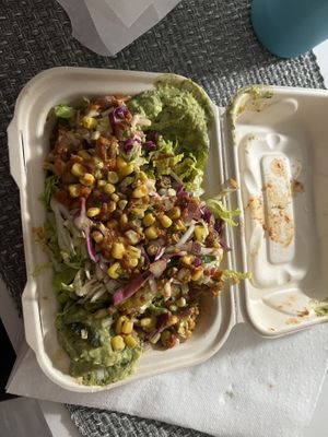 burrito bowl (missing a few bites!)  at HiFi Burritos in Dover