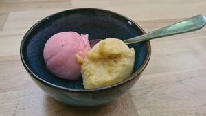 Nu ook met vegan ijs! at De Zon in Overasselt