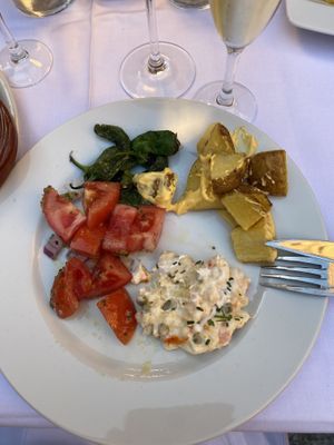 Vegan tapas    at Taberna La Malagueña in Malaga