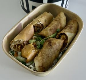 Spring rolls   at Vashanta Bhavan in Dubai