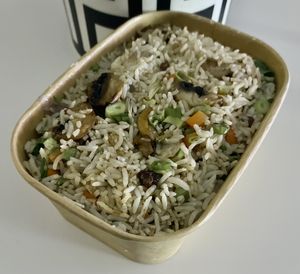 Mushroom fried rice   at Vashanta Bhavan in Dubai