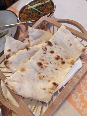 Naan at Indian Tandoori Kitchen in Erbach