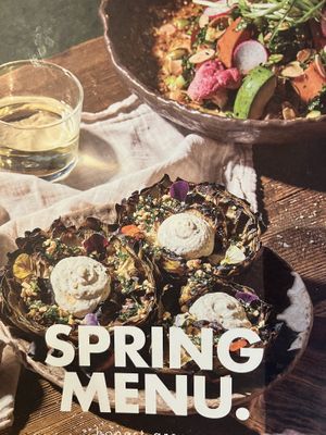 Menu  at Honest Greens in Porto