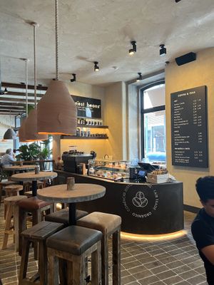 Coffee and dessert bar  at Honest Greens in Porto