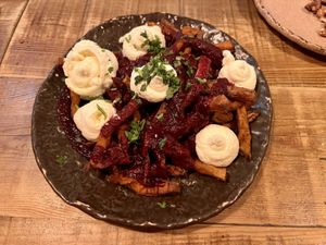 Sweet potato friess  at Honest Greens in Porto