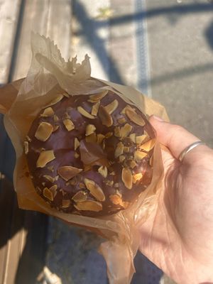Cocoa Almond Donut   at Temple C&B in Kamakura
