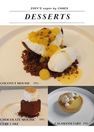  at Zoey's vegan by CANES in Bangkok