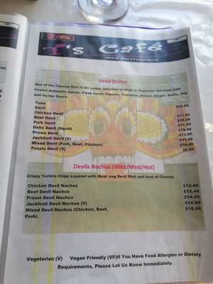  at T's Café Restaurant in Thurso