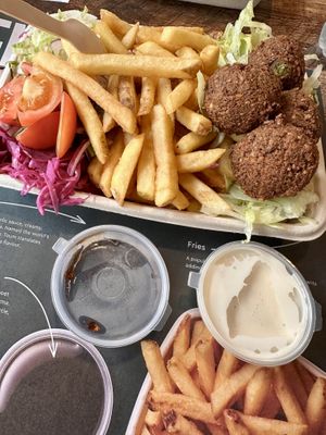   at Sqew Shawarma Bar in Leeds