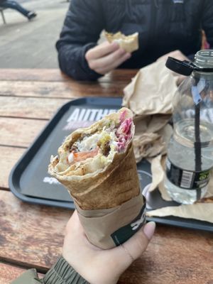   at Sqew Shawarma Bar in Leeds