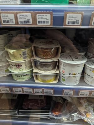 Cheese and yogurts at SigNatur in Thun
