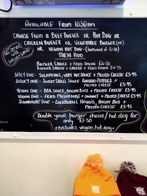 Vegan burgers and hotdogs! 💚 at Tarvie Services in Strathpeffer