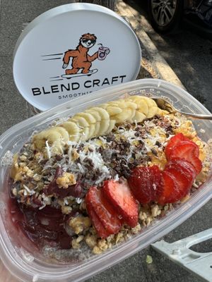Açaí Bowl  at BlendCraft in Petaluma