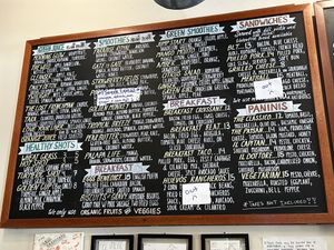 Menu   at The Lost Frenchman in Redway