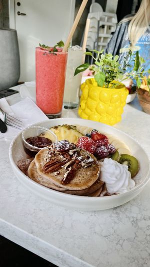 Pecan pancake   at Lemon Garden in Gothenburg