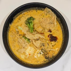 Vegan Signature Laksa at Greendot 绿一点 - Tampines in Central Singapore