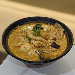 Vegan Signature Laksa at Greendot 绿一点 - Tampines in Central Singapore