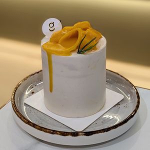 Vegan Summer Wave (Mango Cake) at Greendot 绿一点 - Tampines in Central Singapore