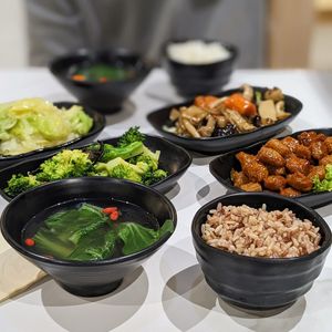 Vegan Option Seat Meal for 2 Pax at Greendot 绿一点 - Tampines in Central Singapore