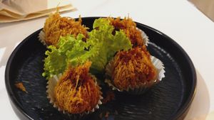 Char Siew Yam Crisp at Greendot 绿一点 - Tampines in Central Singapore