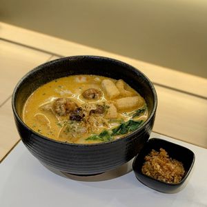 Vegan Signature Laksa Pao Fan at Greendot 绿一点 - Tampines in Central Singapore