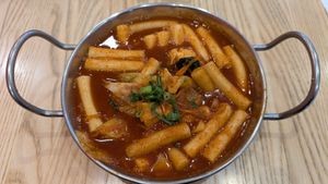 Tteokbokki at Sinjeon in Sydney